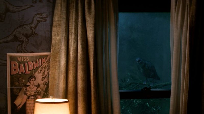 I’m so happy Harvey has dinosaur wallpaper.